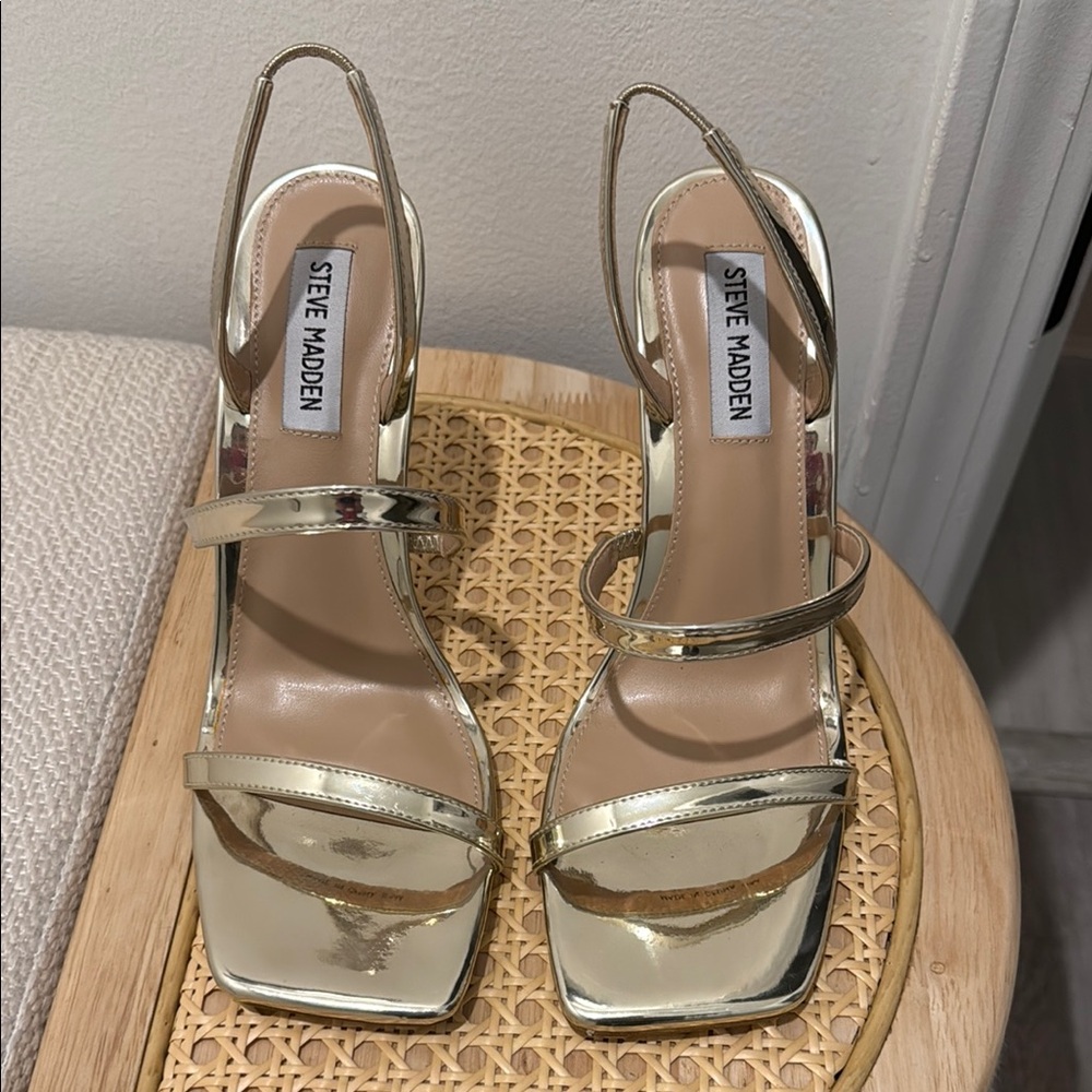 Steve Madden Gold Women's Sandals